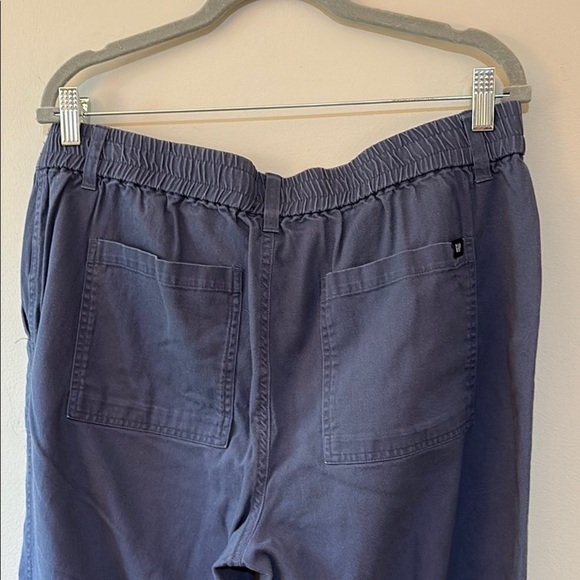 GAP Blue Cargo Pants with Elastic Cuffs Size L - Picture 6 of 7
